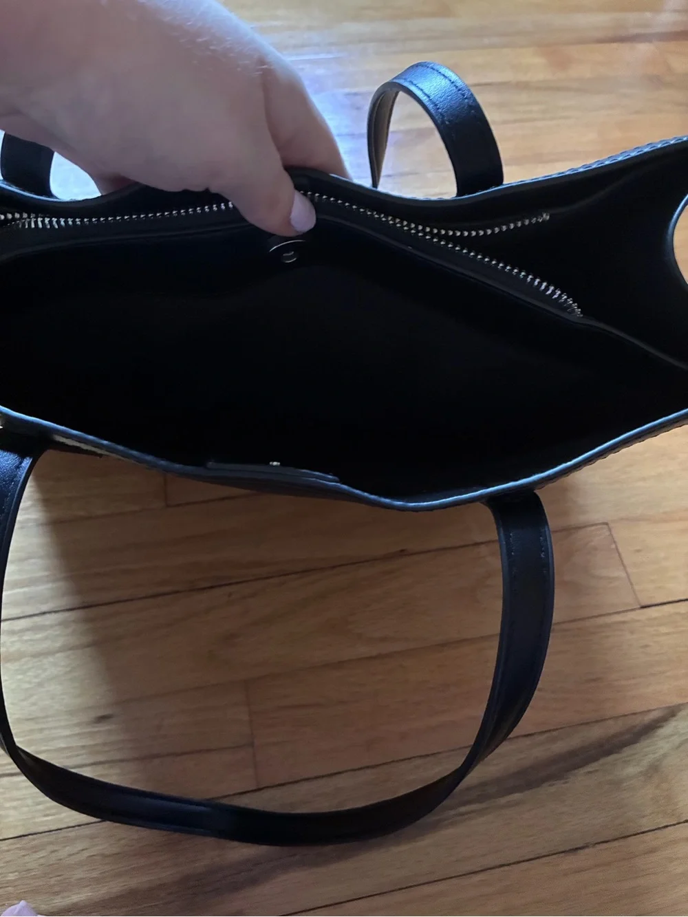 Black Rachel Zoe Tote Purse